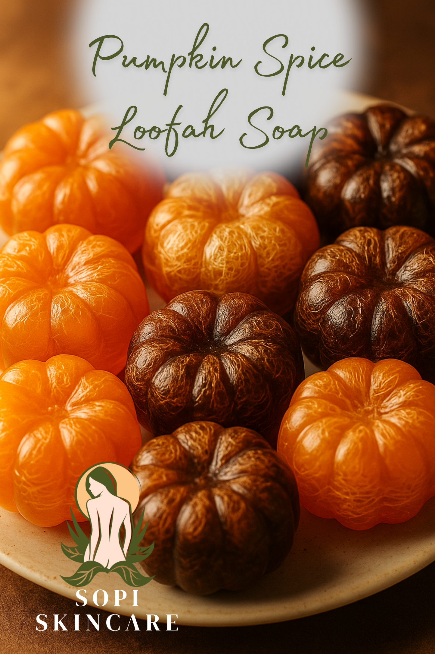 Pumpkin Spice Loofah Soap