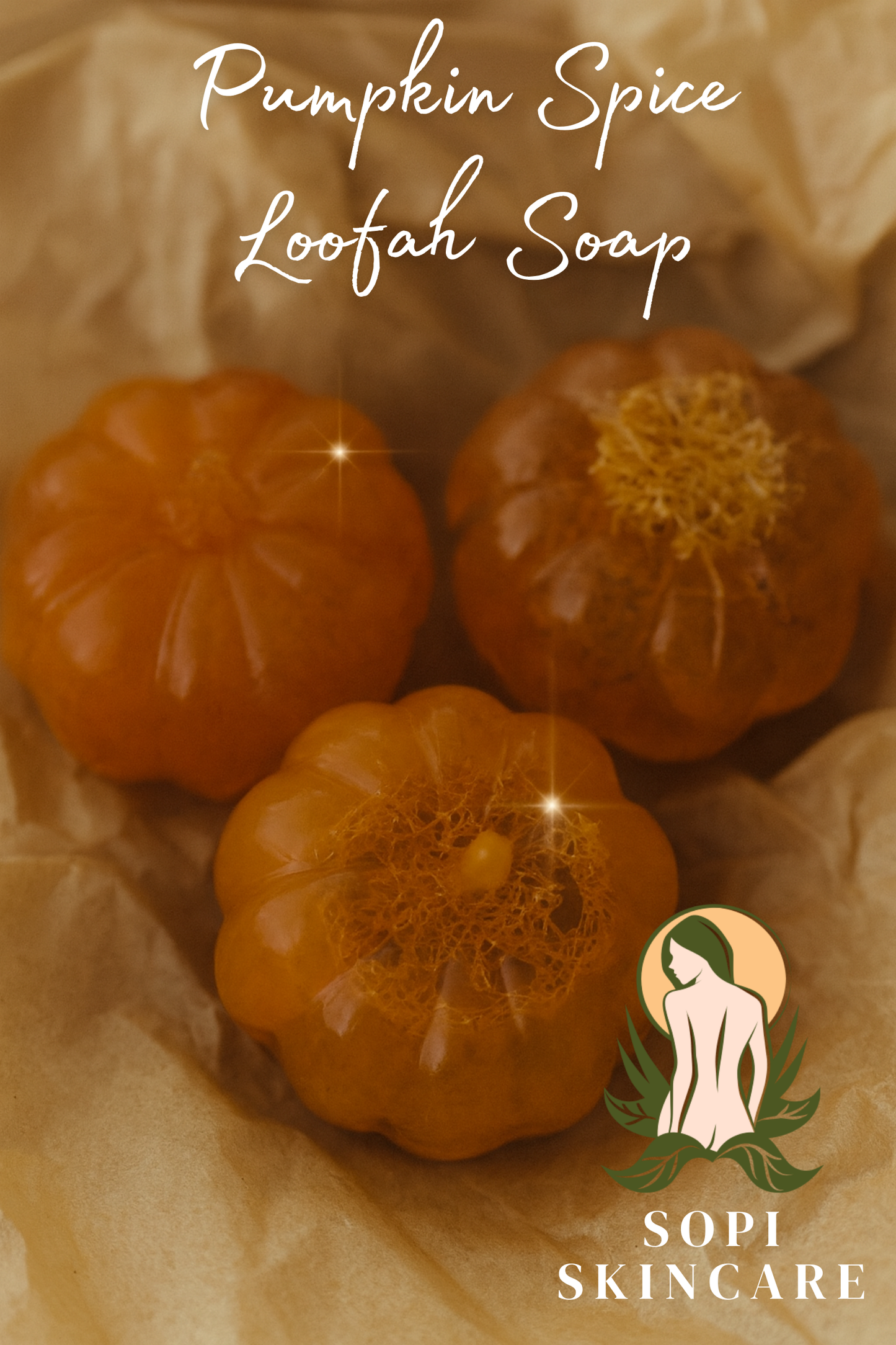 Pumpkin Spice Loofah Soap