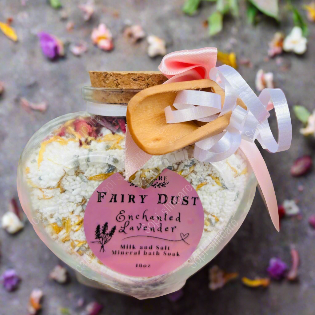 Fairy Dust Enchanted Lavender Milk and Mineral Bath 7oz-10oz