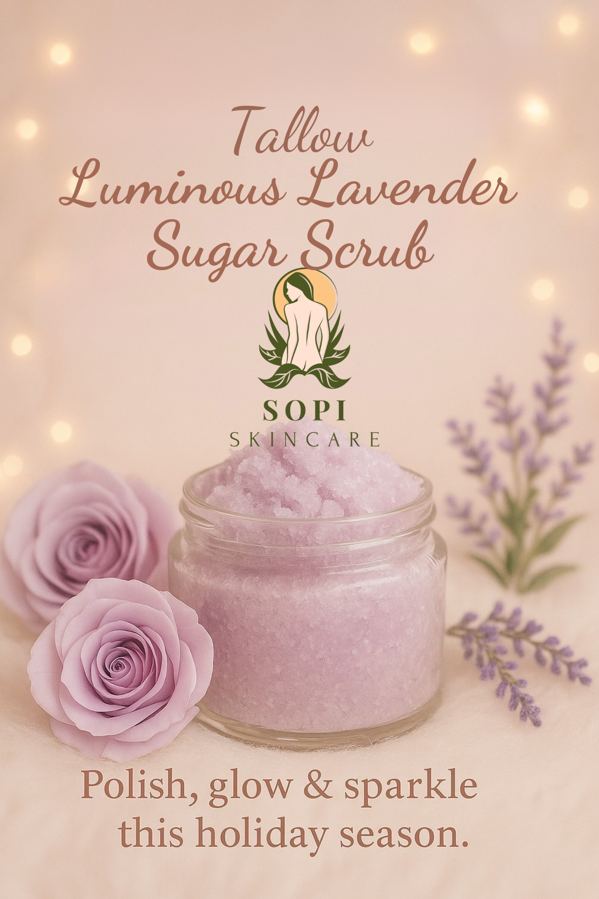 Luminous Lavender Sugar Scrub