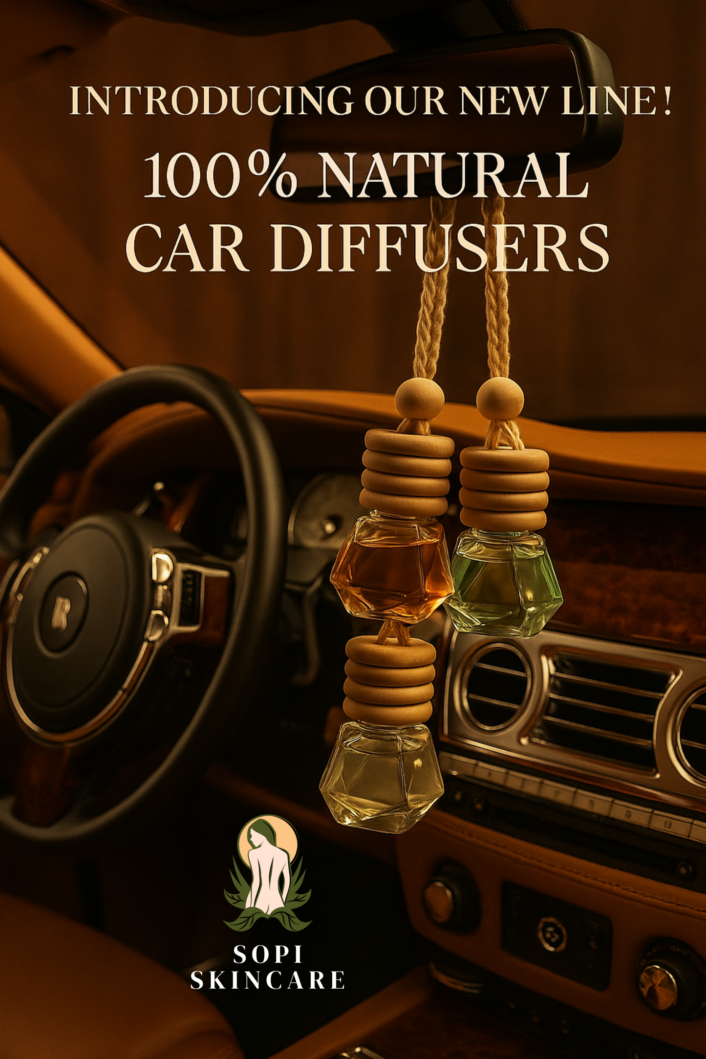 Natural Car diffusers