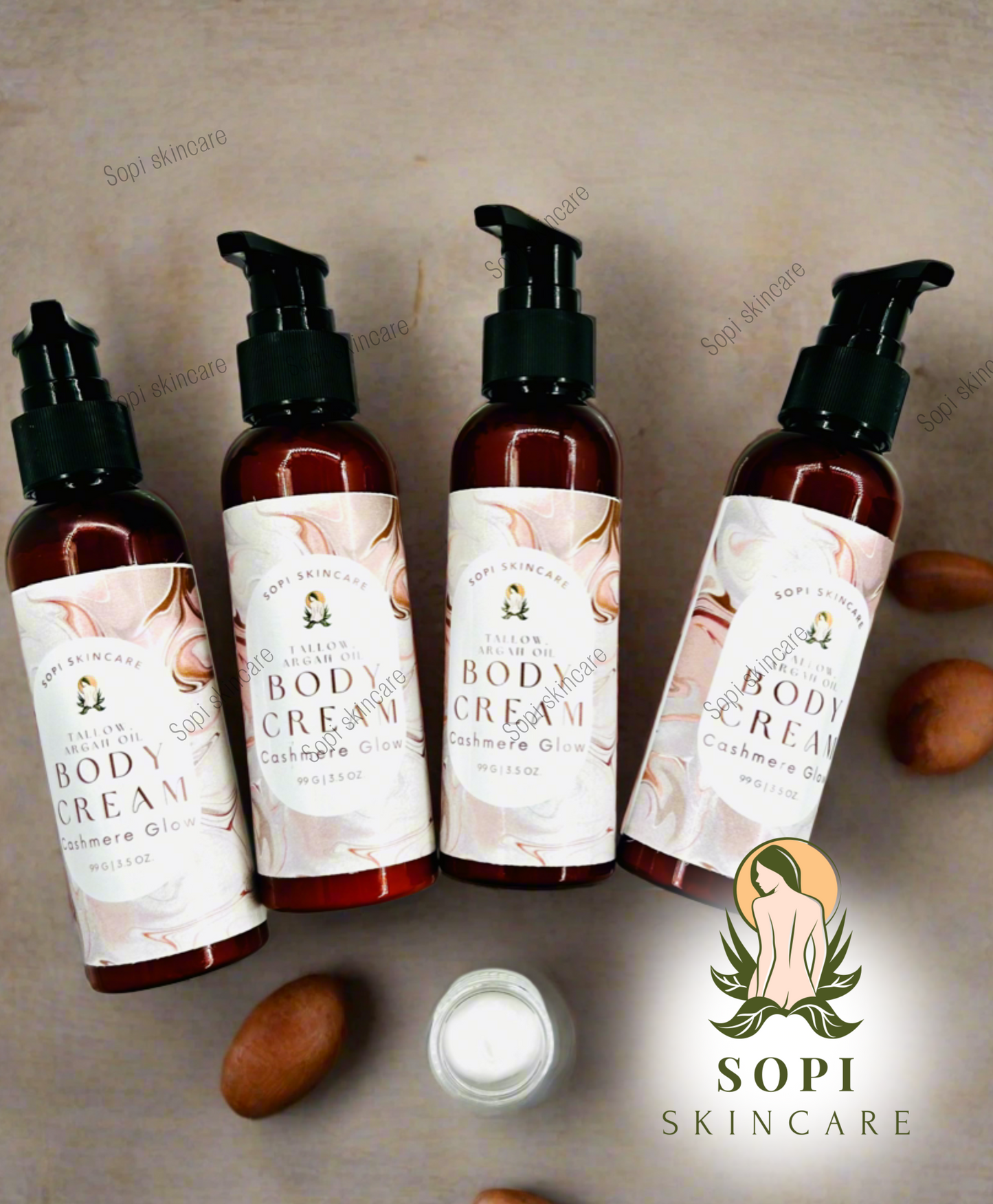 Tallow and Argan oil Body Cream