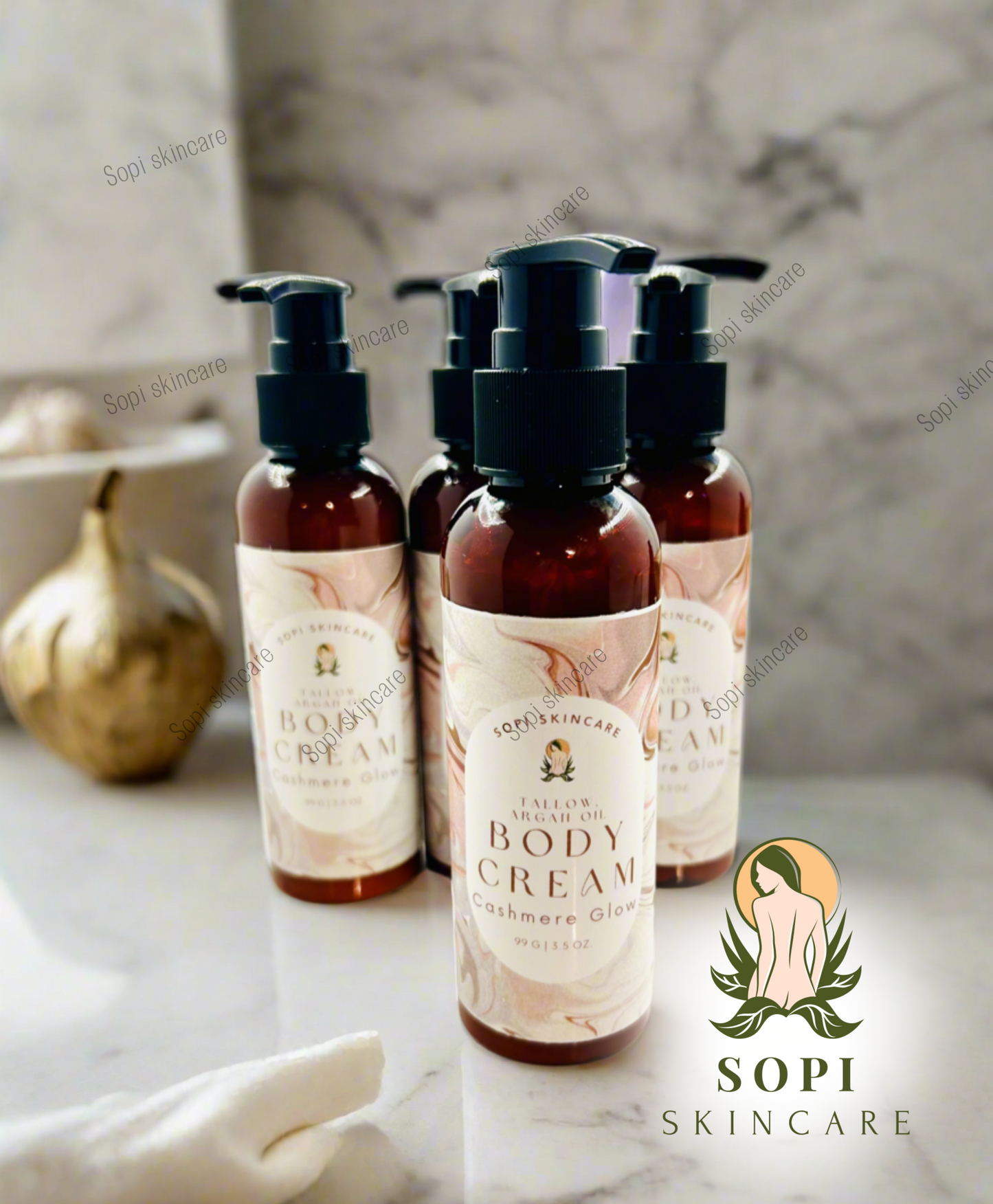Tallow and Argan oil Body Cream