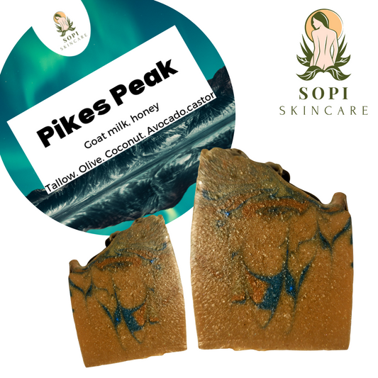 Pikes Peak goat milk & honey soap