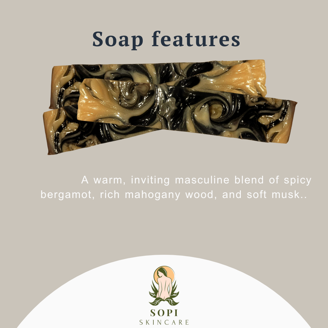 The Boyfriend goat milk & honey soap.