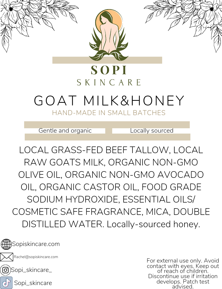 Pikes Peak goat milk & honey soap