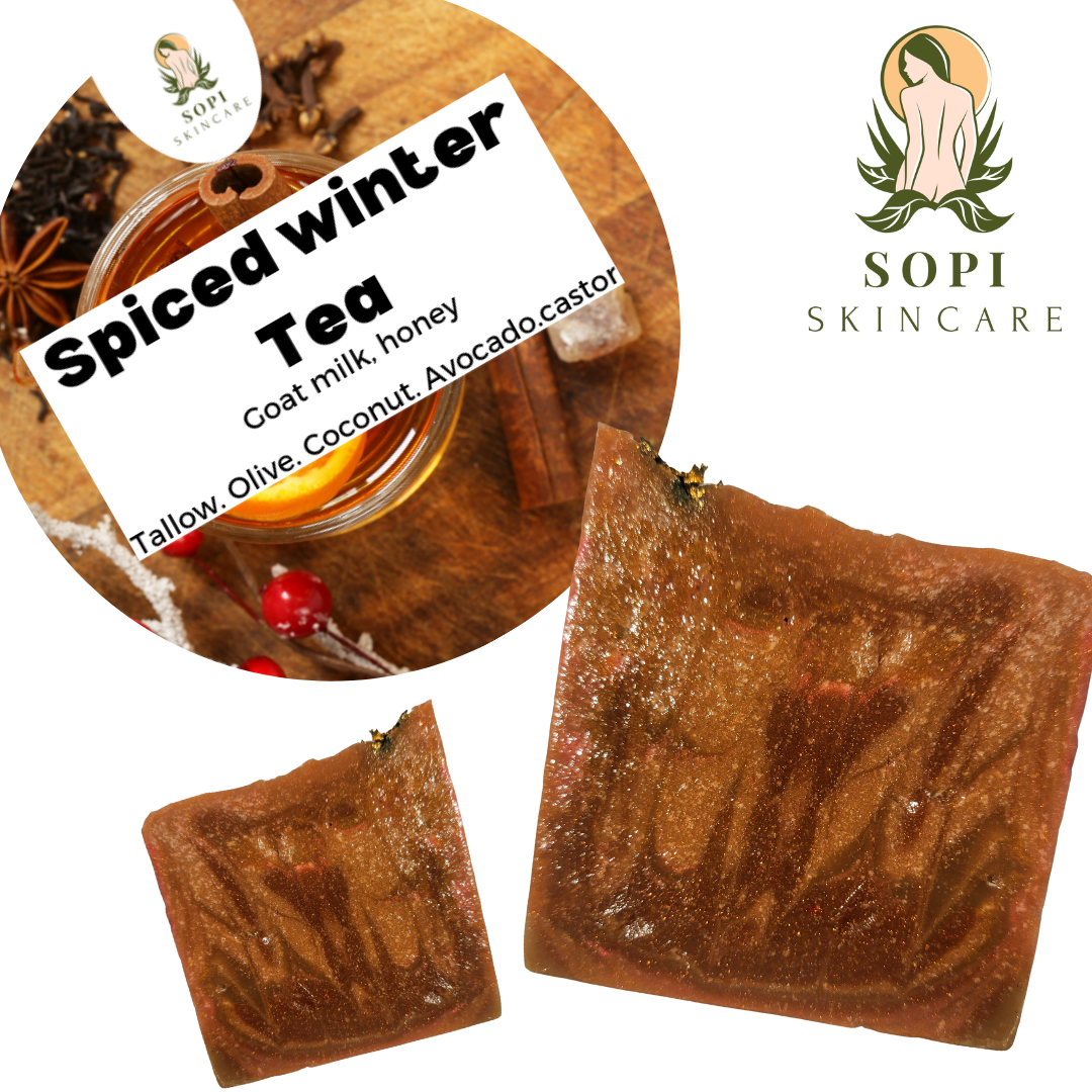 SPICED WINTER TEA Goat milk&honey Soap