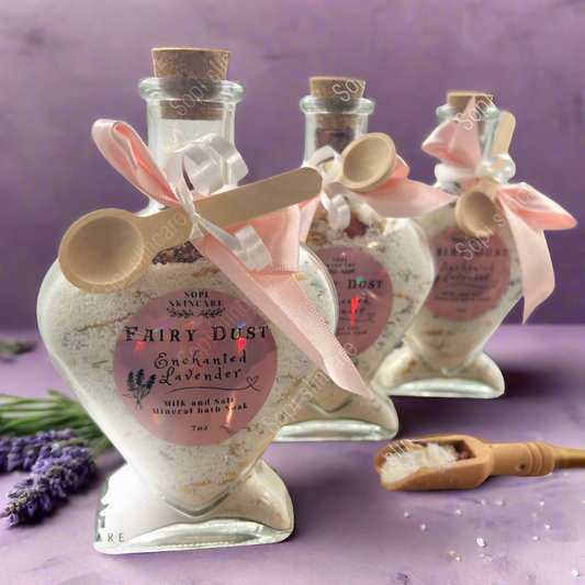 Fairy Dust Enchanted Lavender Milk and Mineral Bath 7oz-10oz