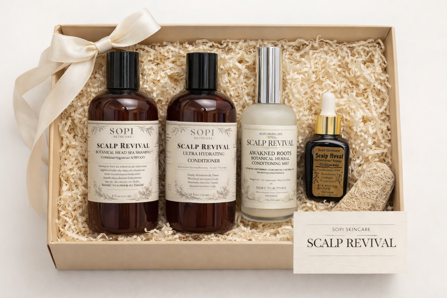 Scalp Revival Set- Complete Botanical Hair System