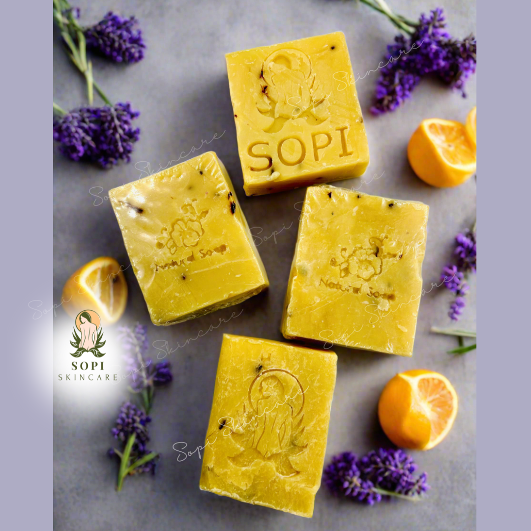 Orange and Lavender Goat Milk & Tallow Soap