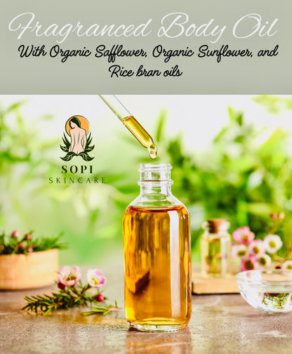 Organic fragranced Body Oil