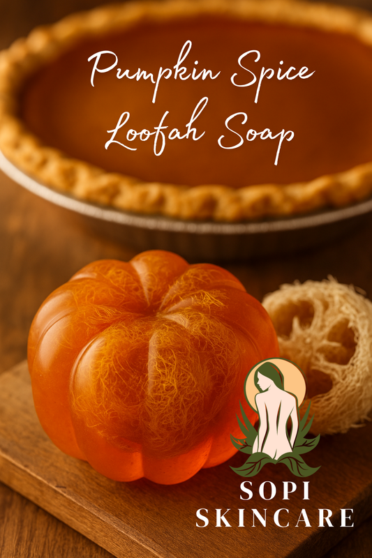 Pumpkin Spice Loofah Soap