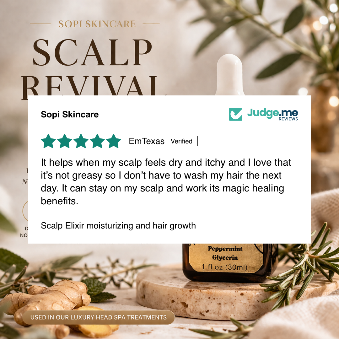 Scalp Revival Botanical Scalp Elixir
Hydrate + Stimulate + Strengthen