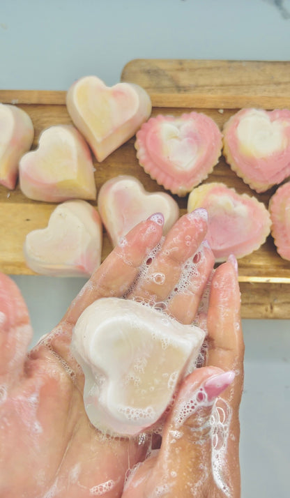 Milk bath and goat milk soap bundle.