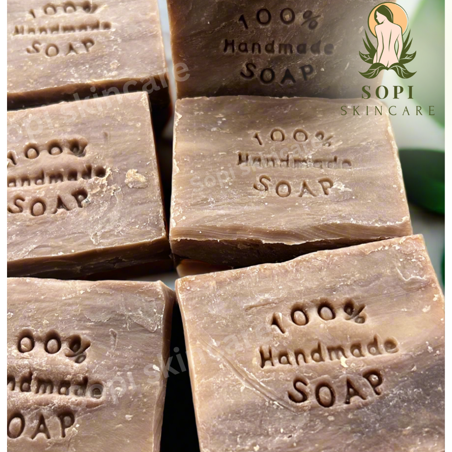 Timber spice goat milk soap