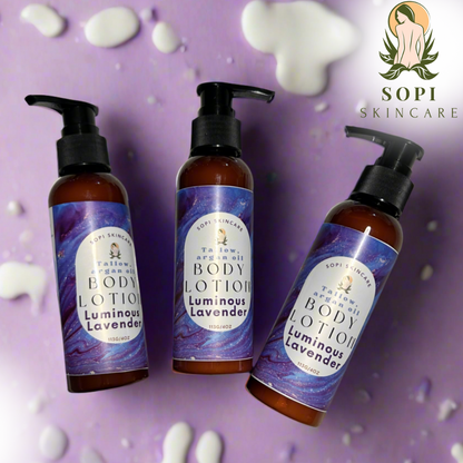 Luminous LavenderTallow and Argan oil Body Lotion