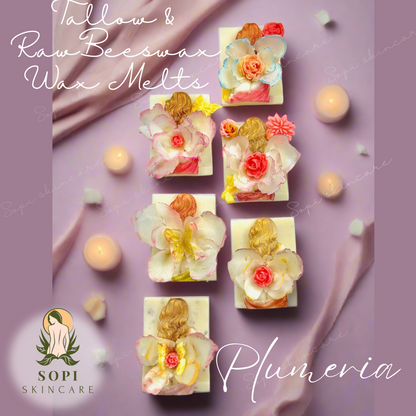 Tallow Wax Melt “Fairy”Plumeria