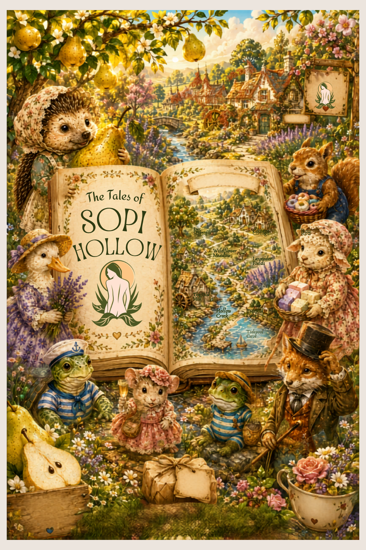 The Tales of Soapy Hollow
Storybook Tallow Soaps