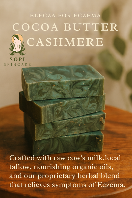 Cocoa Butter Cashmere Elecza tallow soap