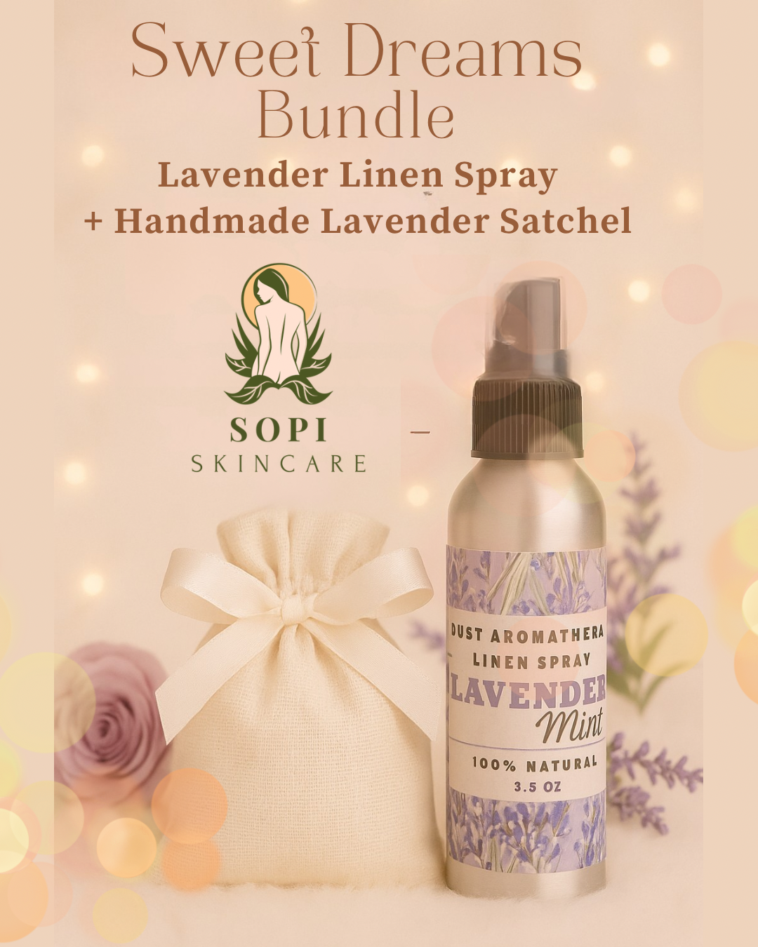 Lavender Satchel & Room and Linen Spray